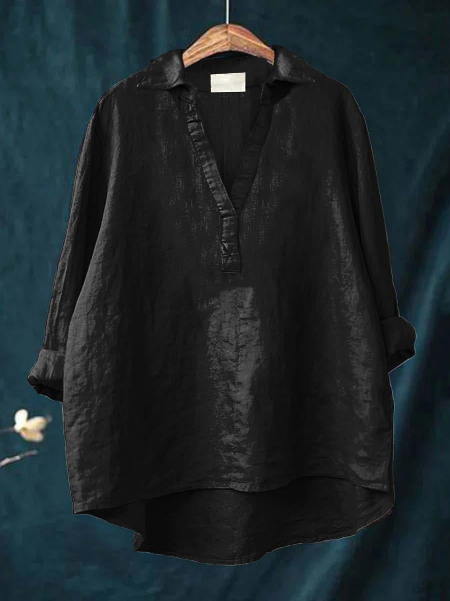 Andrea | Elegante Linnen Zomerblouse