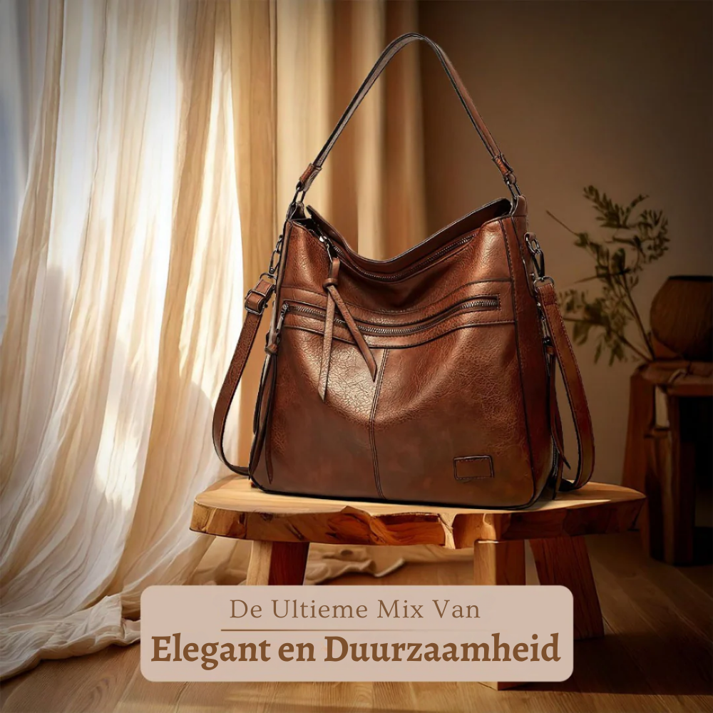 Magda | Luxe Vintage Leren Tas