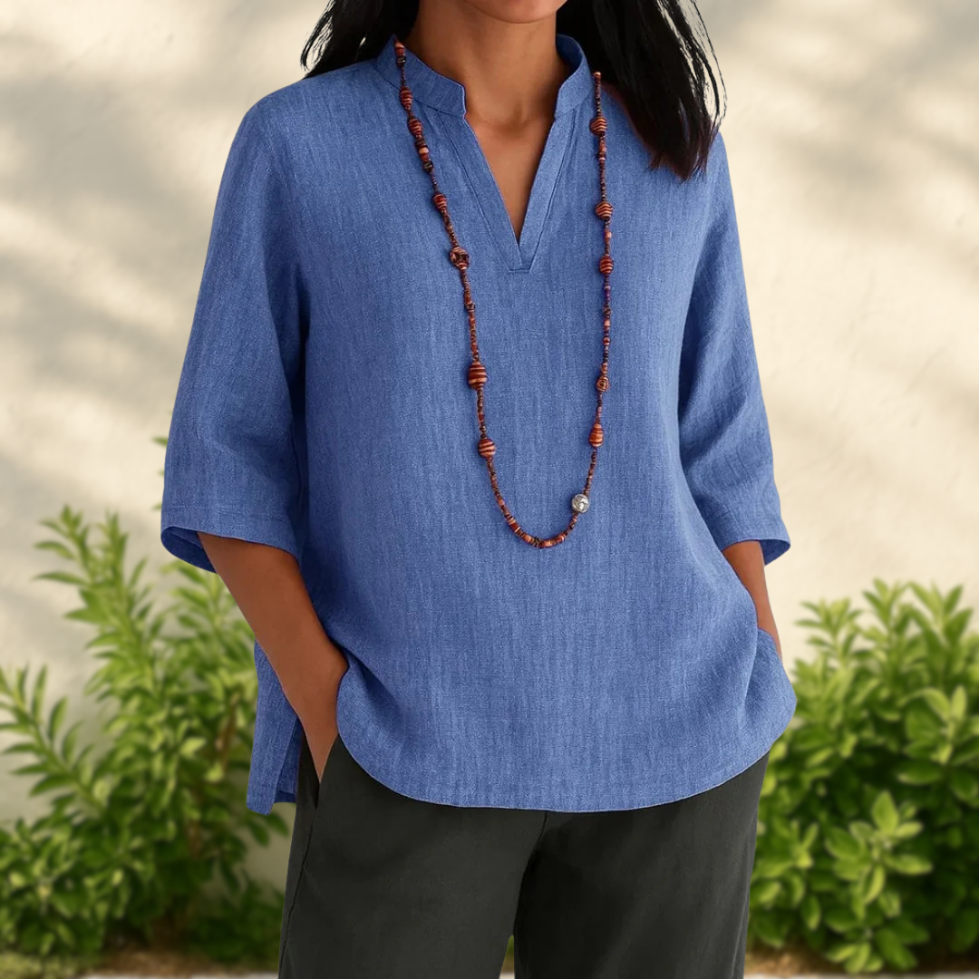 ORIANE - BLOUSE DÉCONTRACTÉE EN LIN