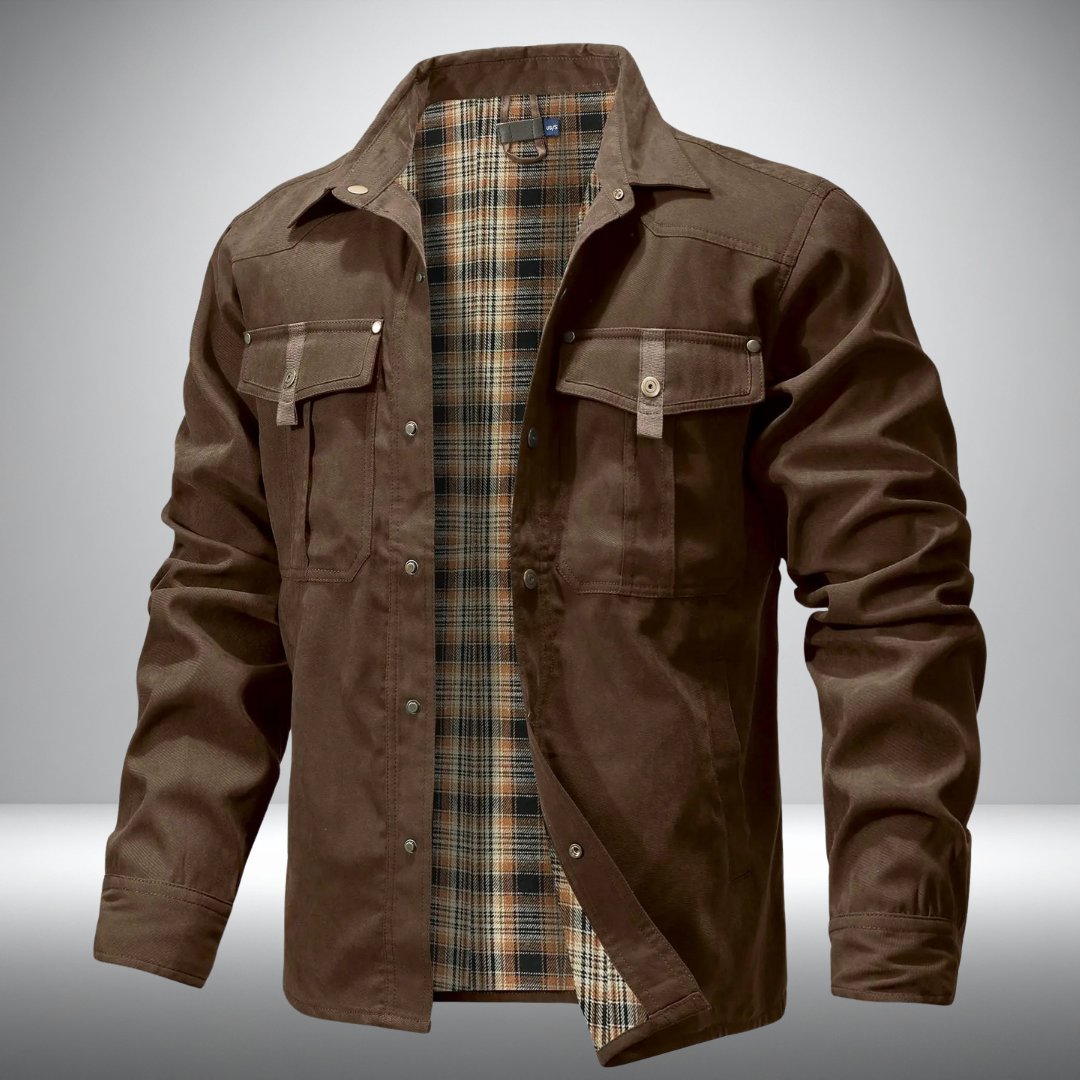 Bram - Rover-jas met Flanellen Voering