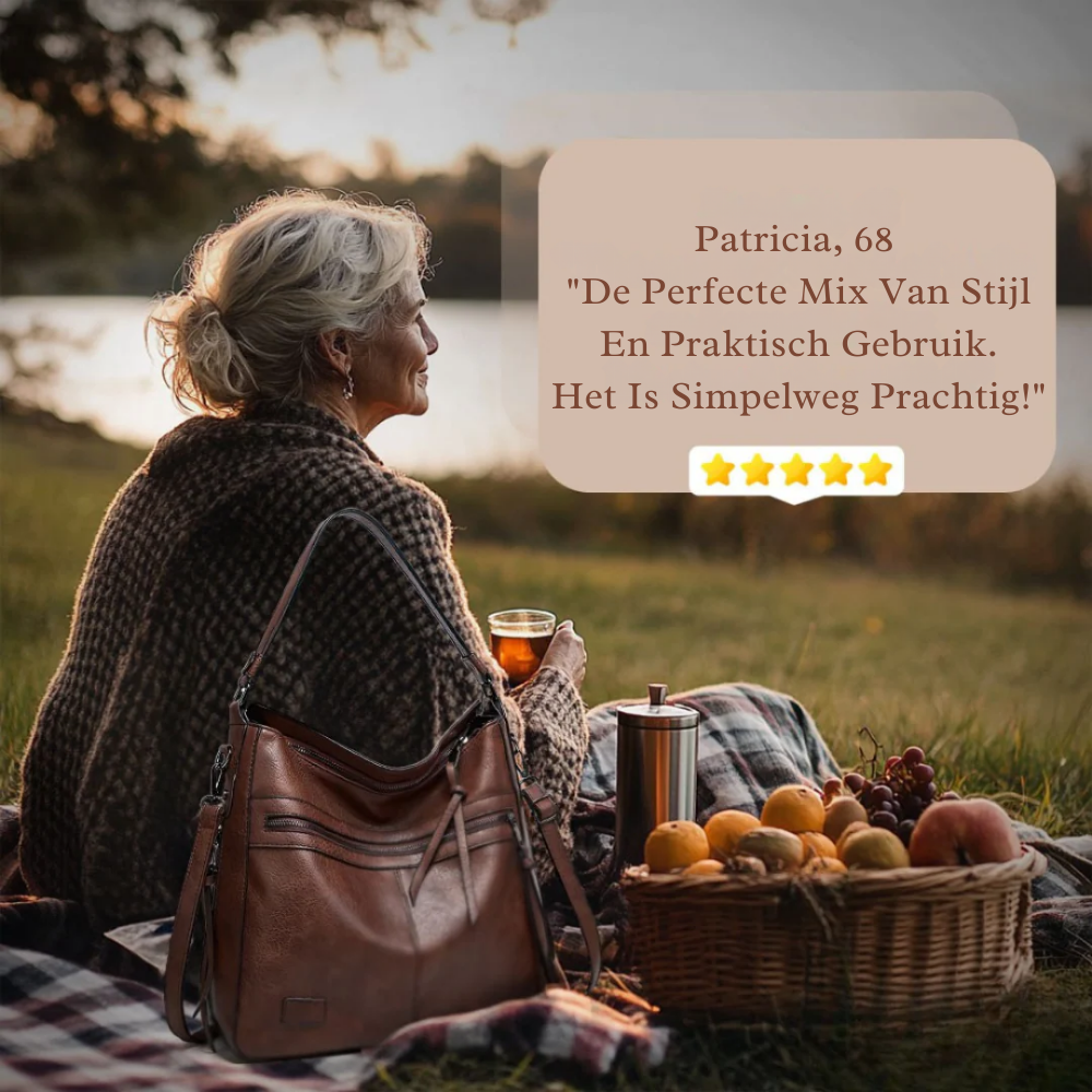 Magda | Luxe Vintage Leren Tas