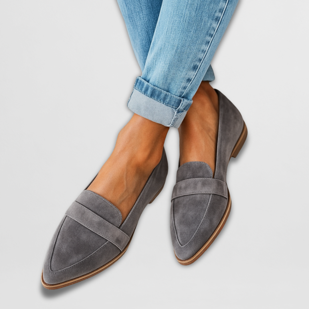 NADIA – MOCASSINS EN DAIM