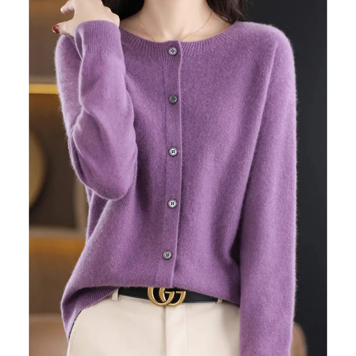Lois & Tom's - Elegant Cashmere Cardigan