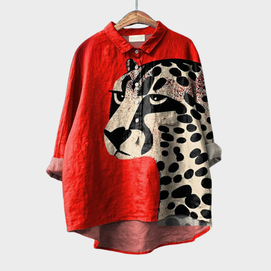 Nala | Elegante Linnen Zomerblouse