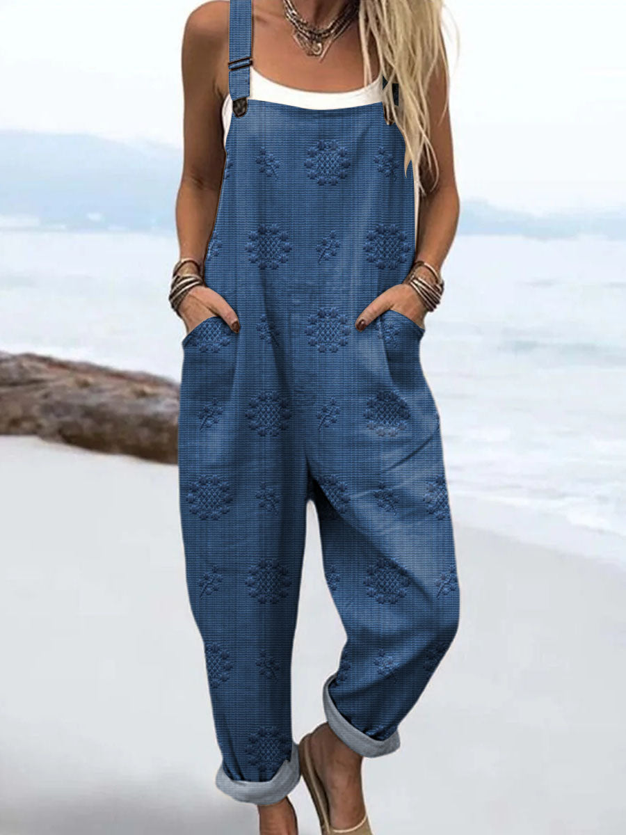 Lois & Tom's - Relaxed Pattern Jumpsuit