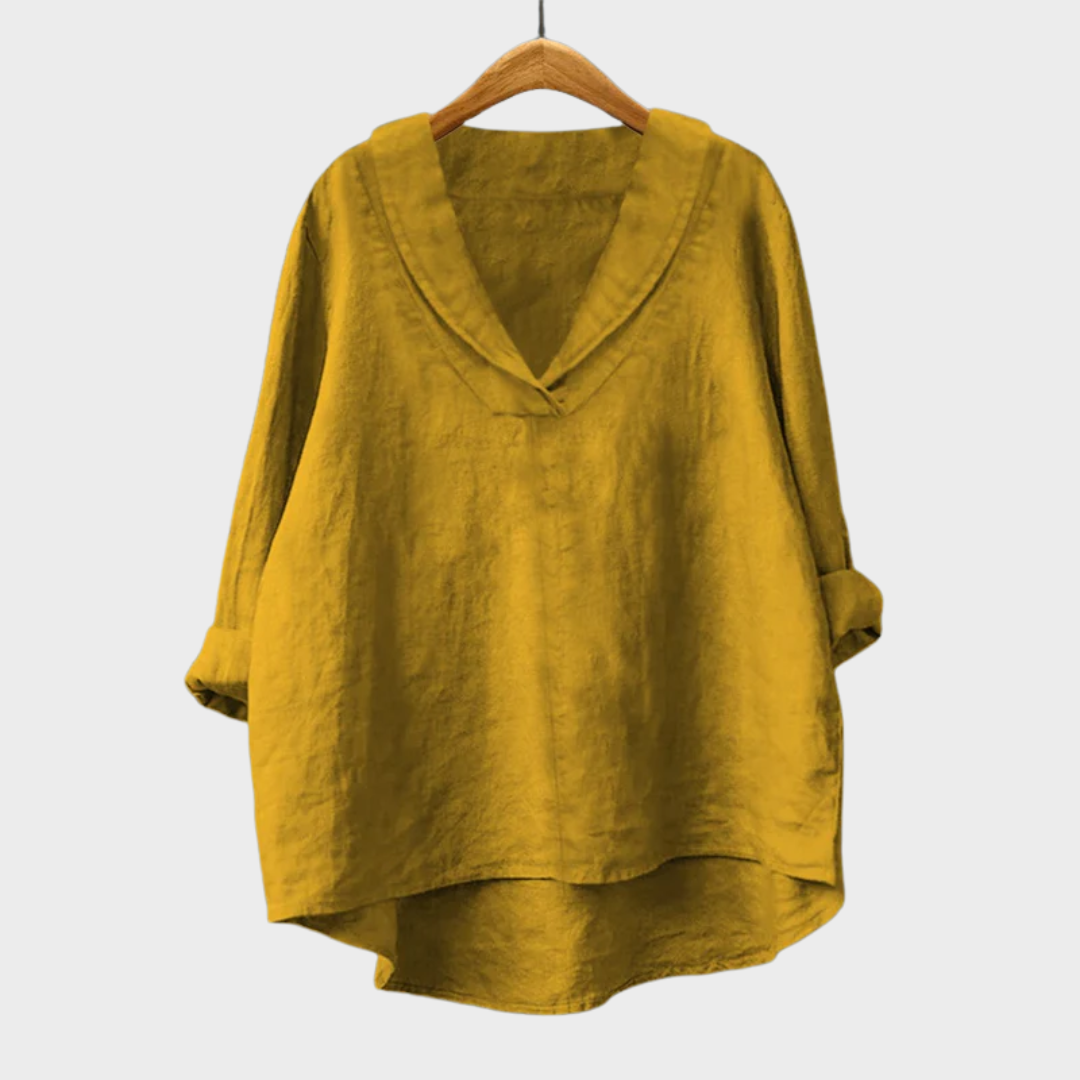 Samantha | Elegante Linnen Zomerblouse