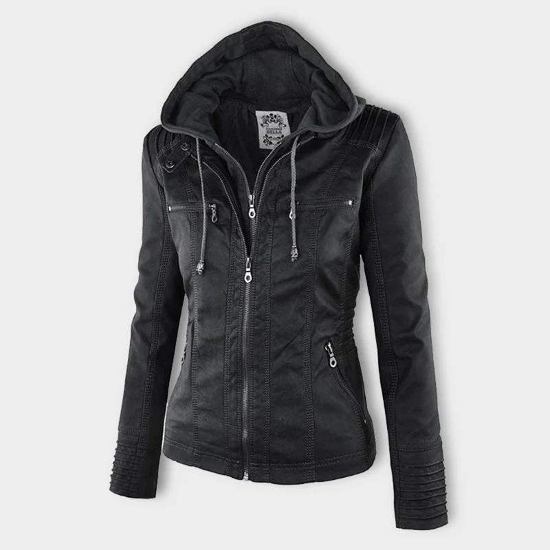 KAYLA - VESTE EN CUIR