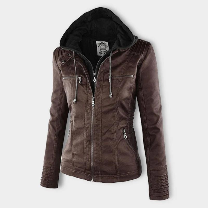 KAYLA - VESTE EN CUIR