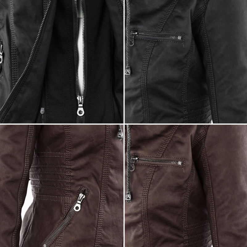 KAYLA - VESTE EN CUIR