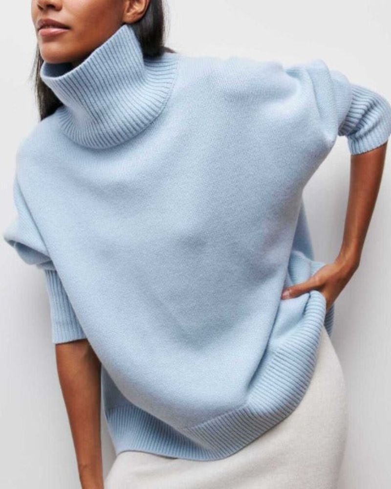 SOLEI – COL ROULÉ RELAXED FIT