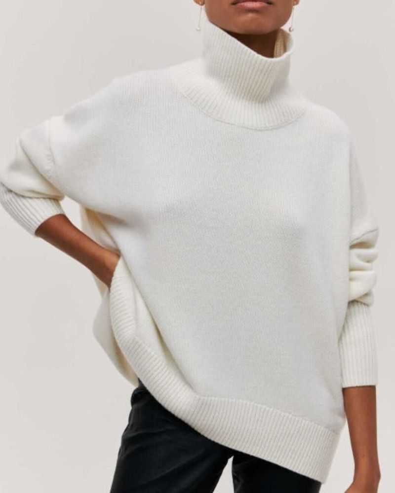 SOLEI – COL ROULÉ RELAXED FIT