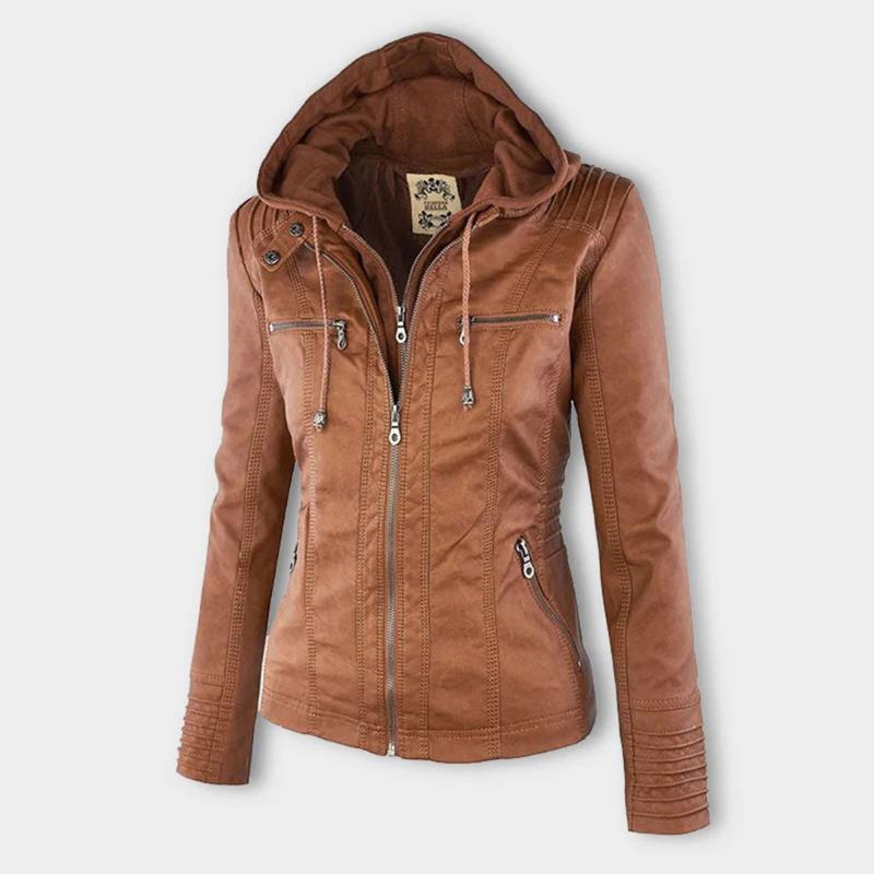 KAYLA - VESTE EN CUIR