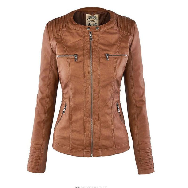 KAYLA - VESTE EN CUIR
