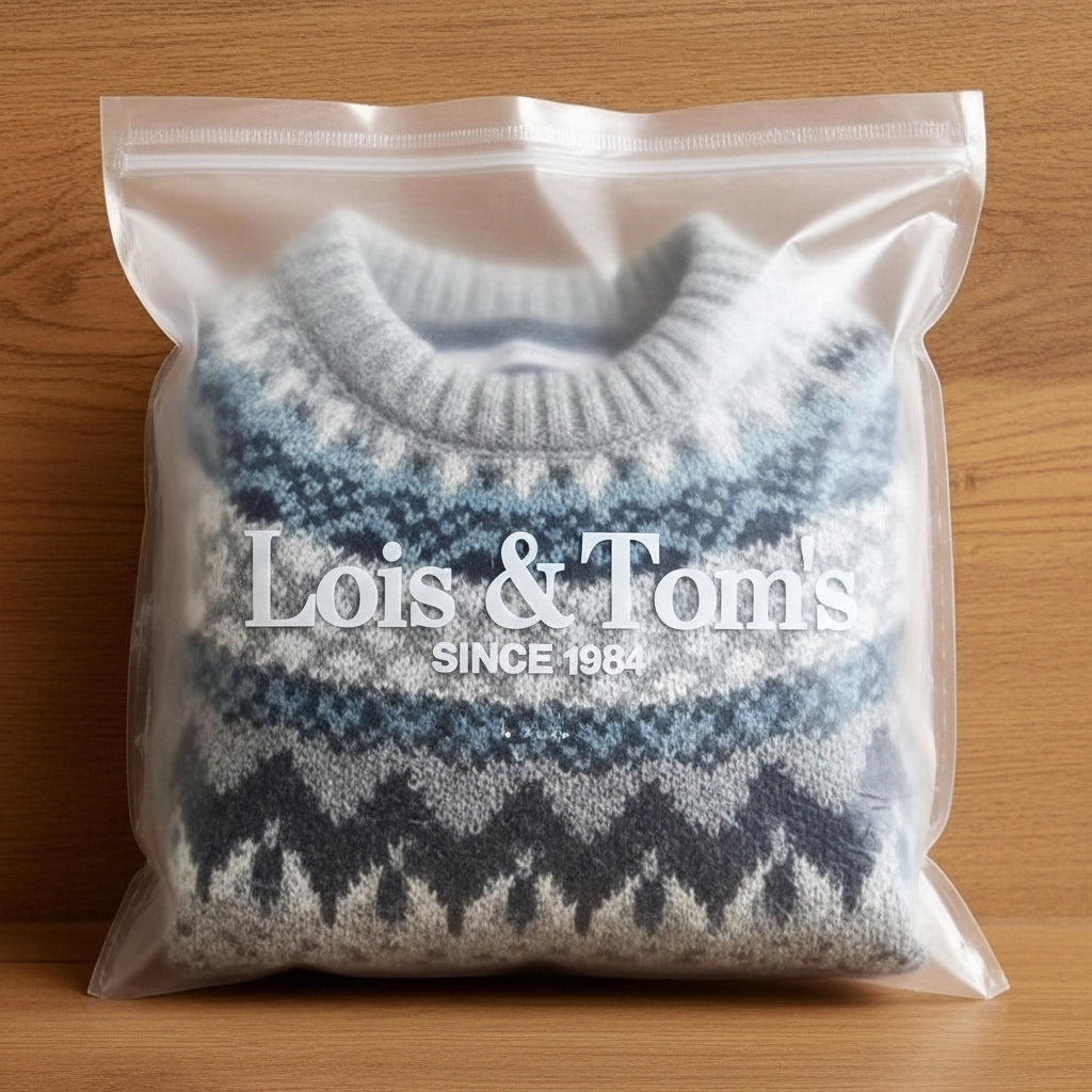 Lois & Tom's  - Classic Icelandic Wool Vintage Cardigan