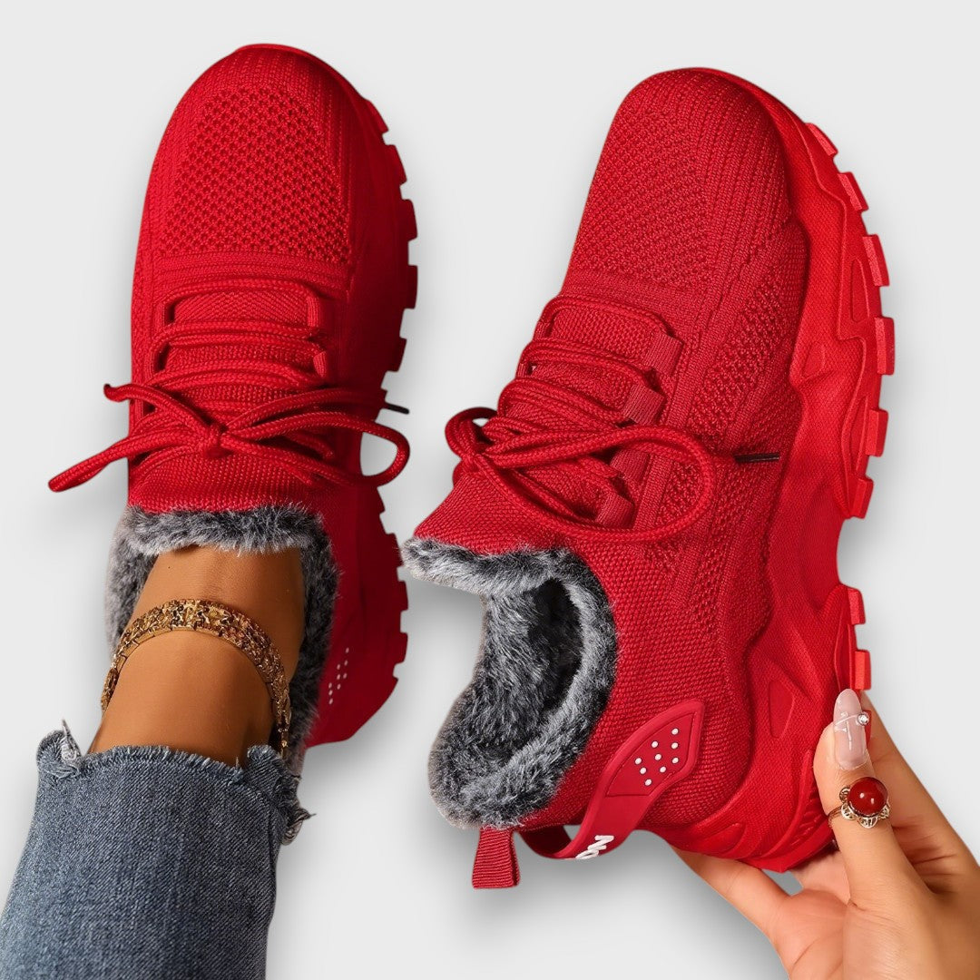 Brooke – Cozy Lace-Up Winter Sneakers