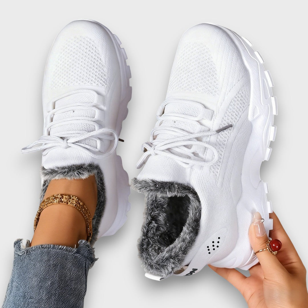 Brooke – Cozy Lace-Up Winter Sneakers