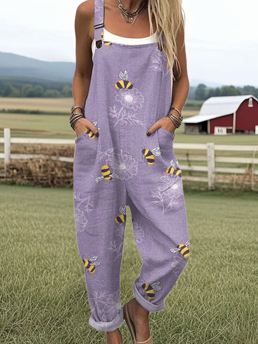 Lois & Tom's - Bee Blossom Jumpsuit