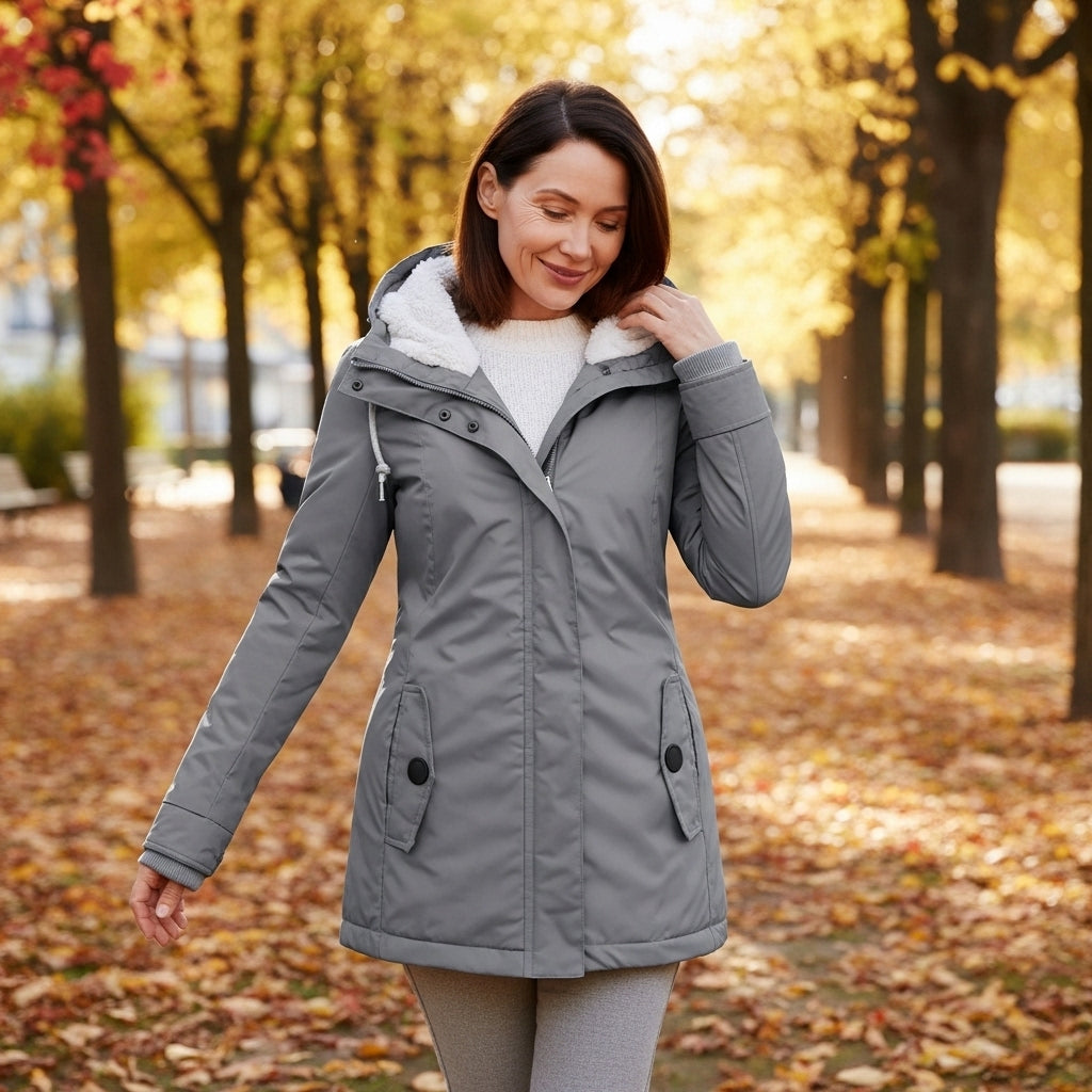Bess - Fleece-Lined Winter Coat