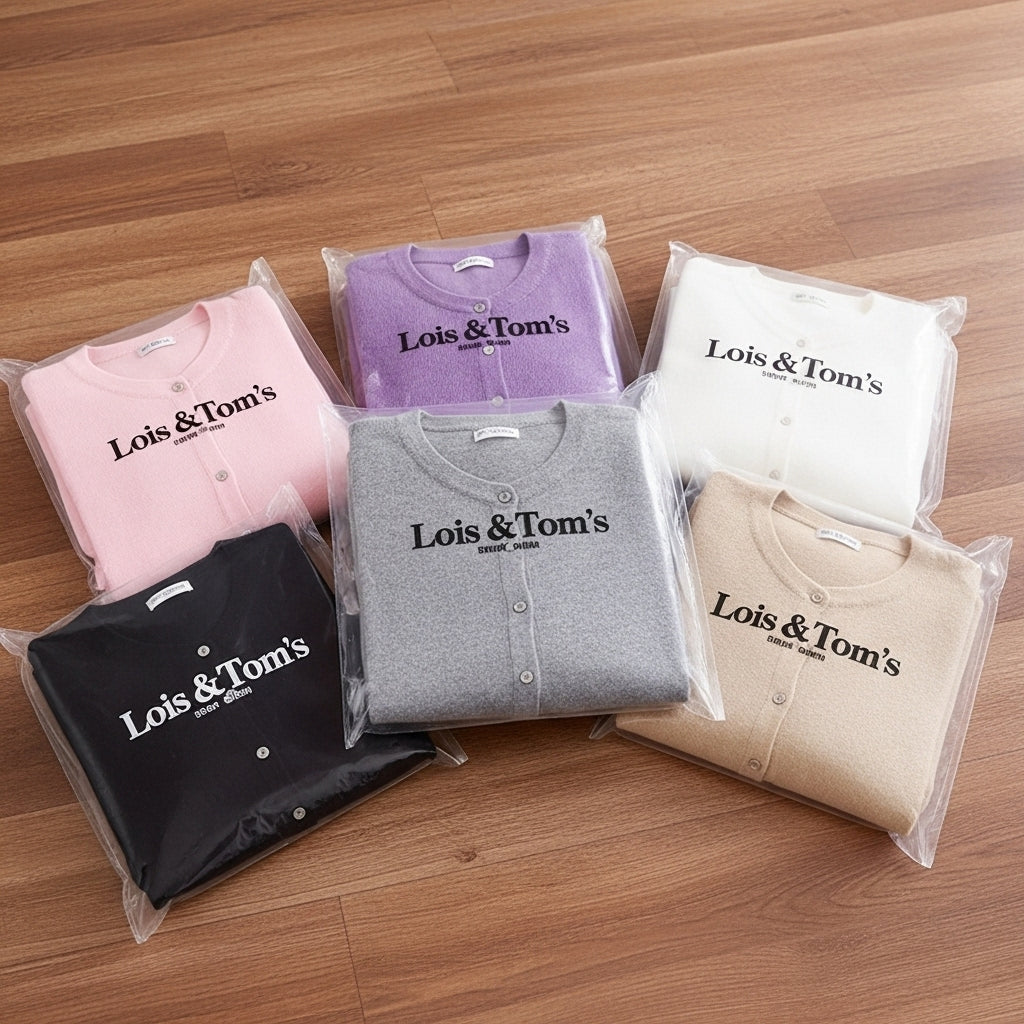 Lois & Tom's - Elegant Cashmere Cardigan