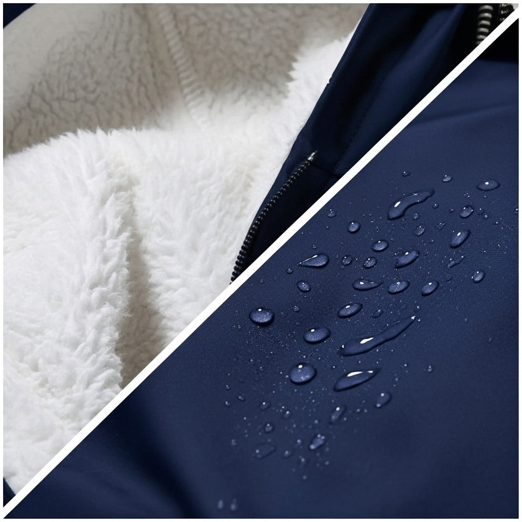 DANAE – MANTEAU D’HIVER IMPERMÉABLE