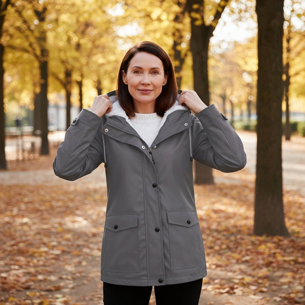 DANAE – MANTEAU D’HIVER IMPERMÉABLE