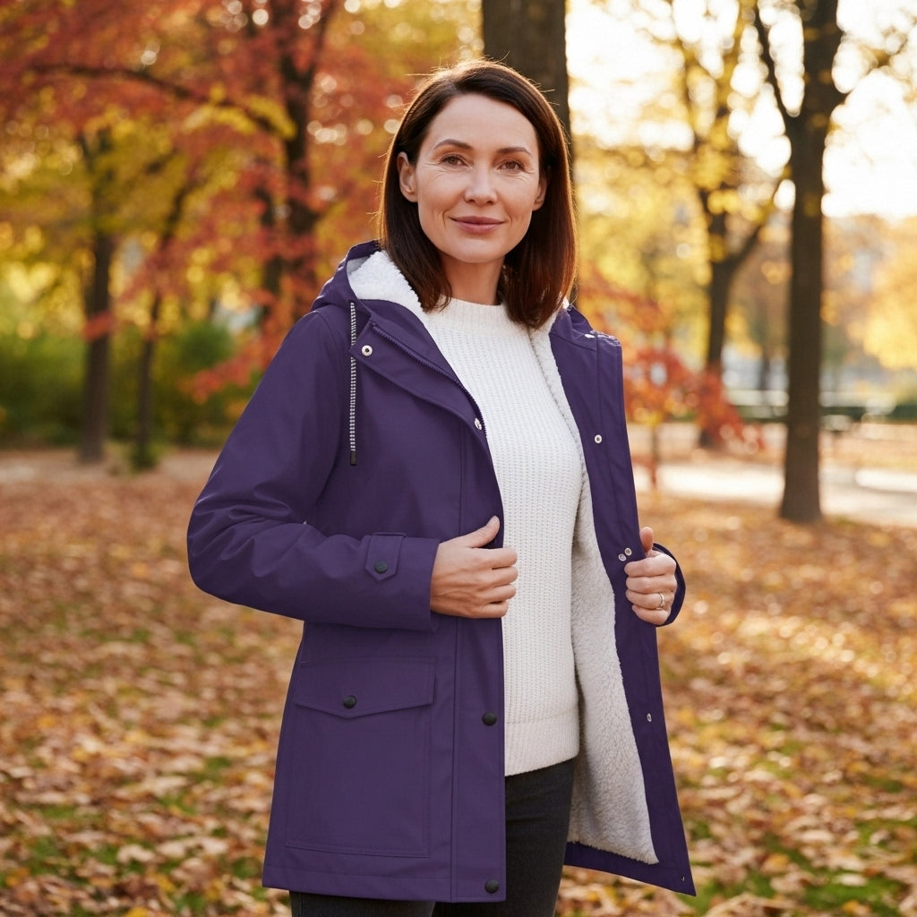 DANAE – MANTEAU D’HIVER IMPERMÉABLE