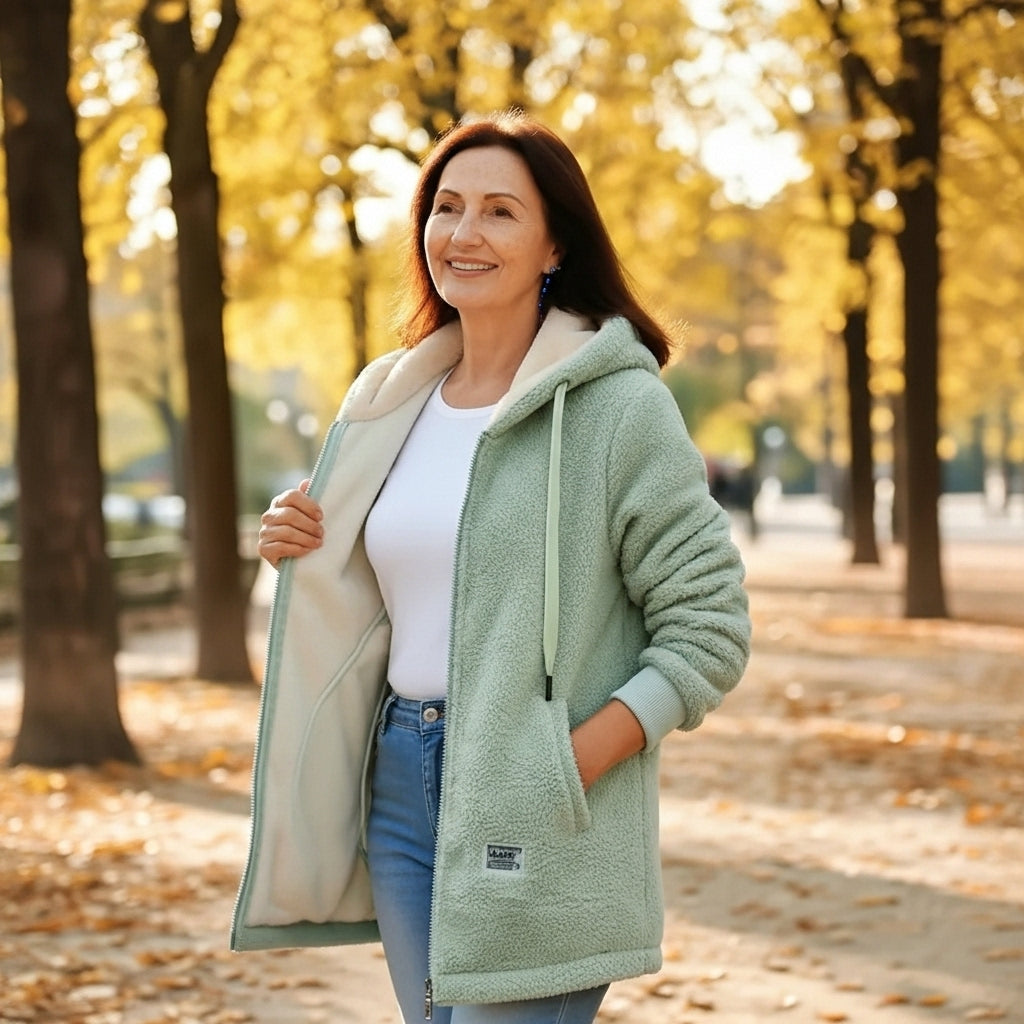 Denise - Pluche Cardigan