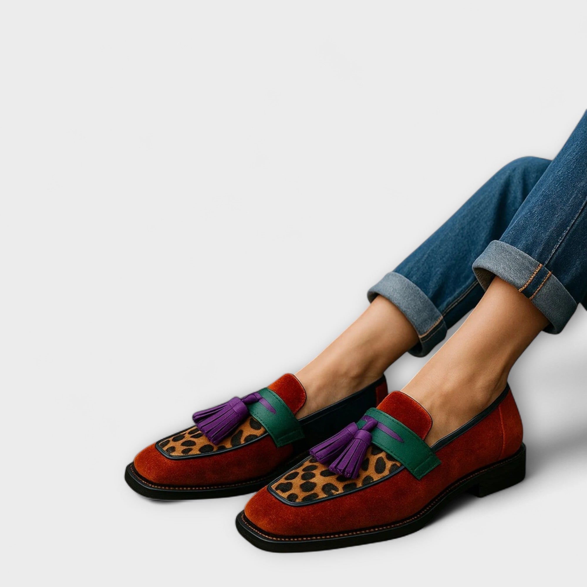IONE – MOCASSINS MULTICOLORES