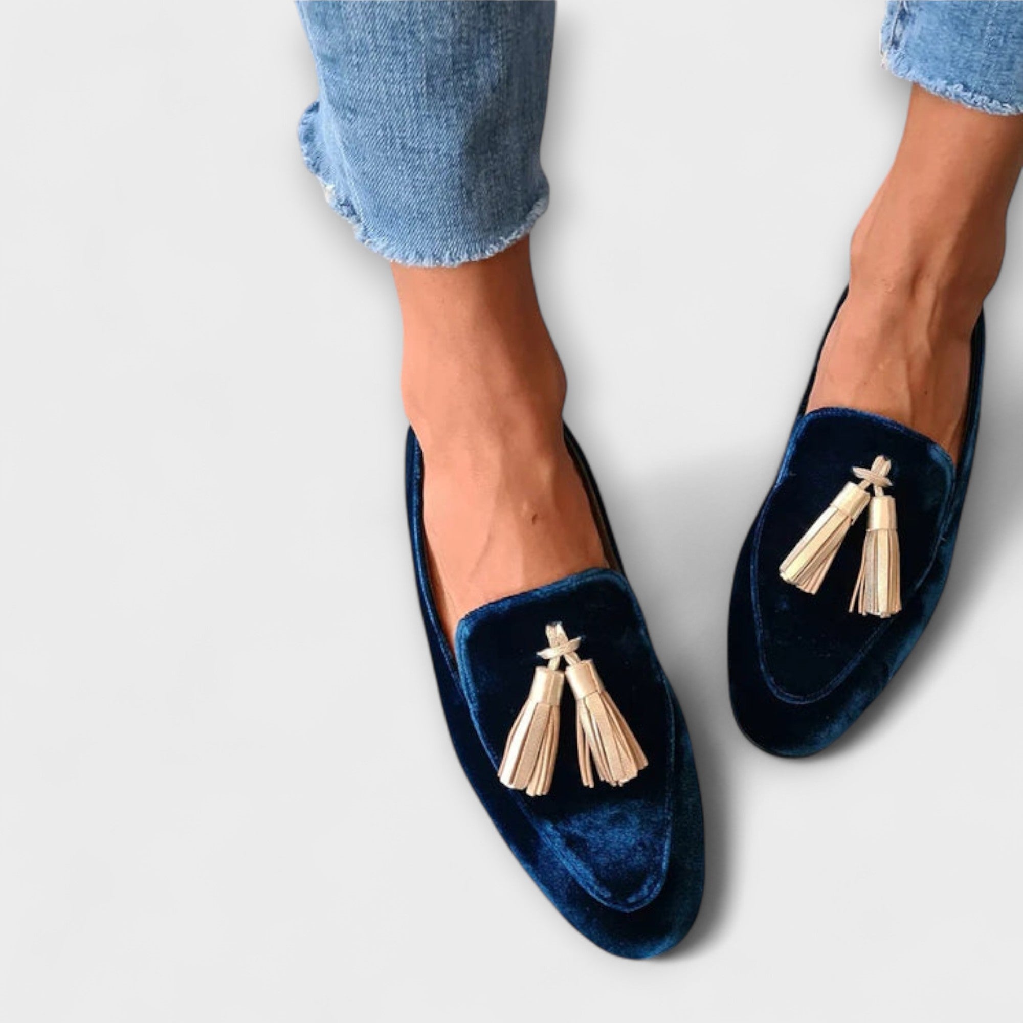 QUINNLYN – MOCASSINS VINTAGE À FRANGES