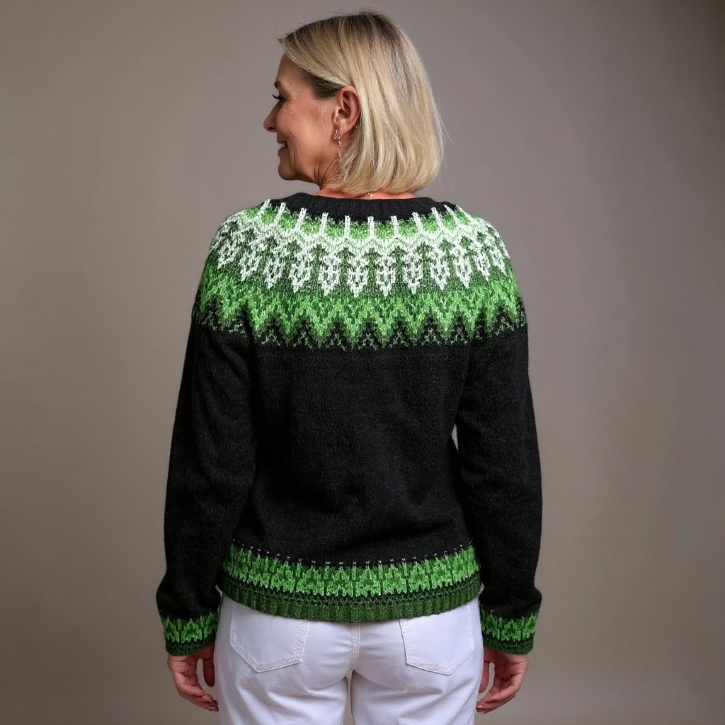 Lois & Tom's  - Retro Icelandic Wool Cardigan