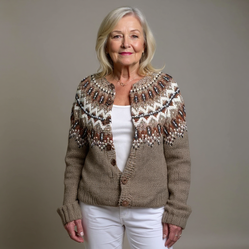 Lois & Tom's - Classic Icelandic Wool Vintage Cardigan