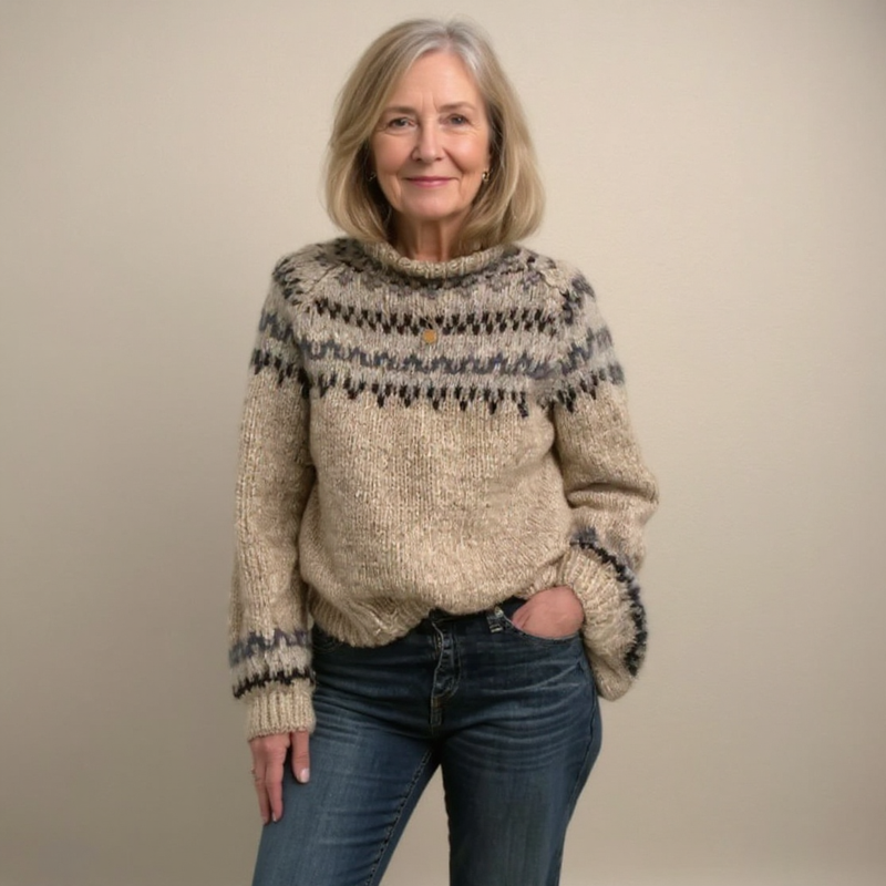 Lois & Tom's   - Classic Icelandic Wool Sweater
