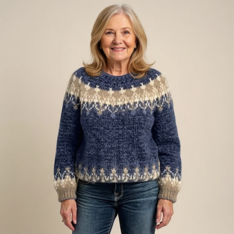 Lois & Tom's   - Classic Icelandic Wool Sweater