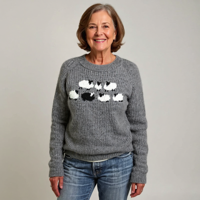Lois & Tom's   - Classic Icelandic Wool Knit Sweater