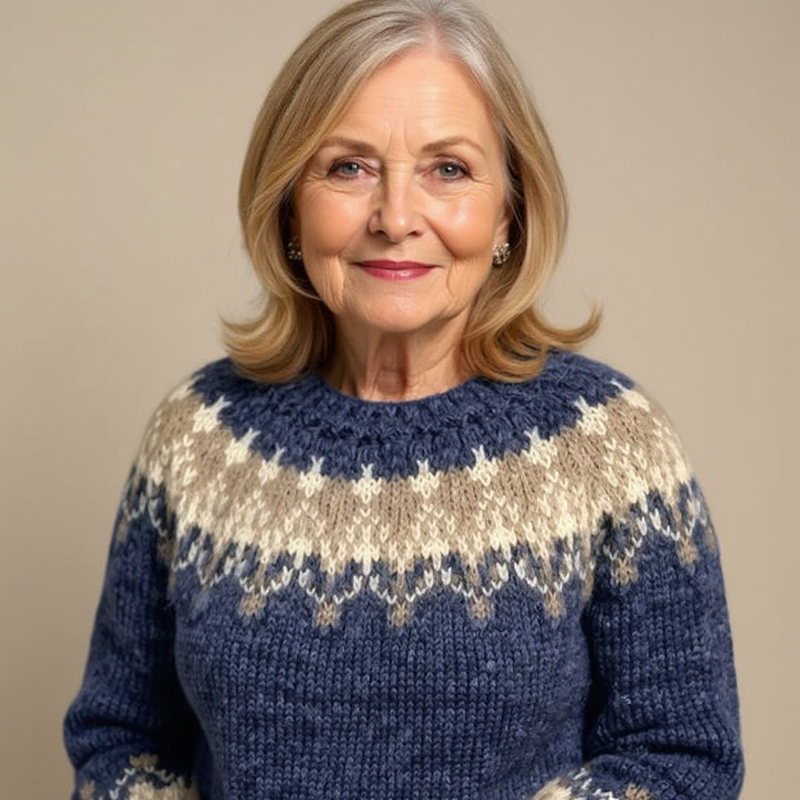 Lois & Tom's   - Classic Icelandic Wool Sweater