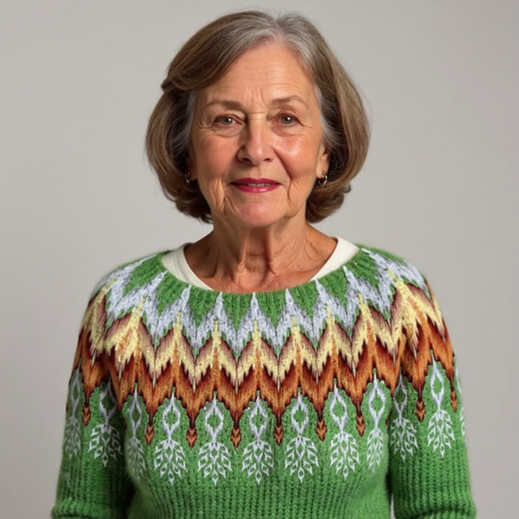 Lois & Tom's  - Classic Icelandic Wool Knit Sweater