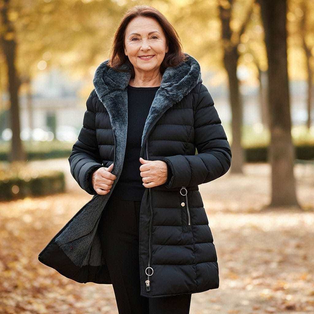 Françoise - Winter Coat with Warm Lining