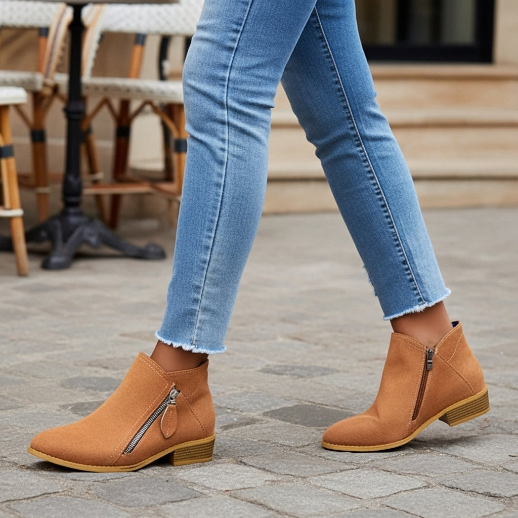 Maelle - Suede Ankle Boots