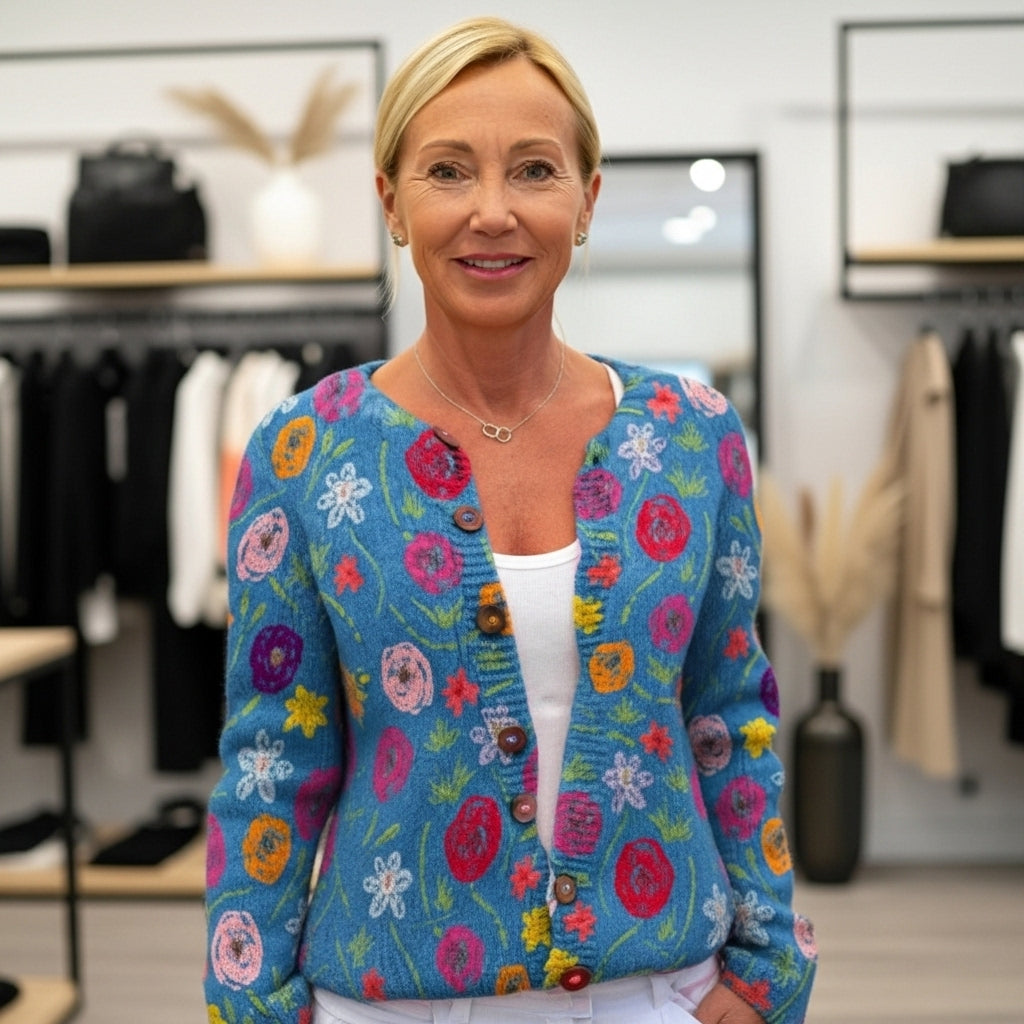 OLYMPIA - GILET EN MAILLE ÉLÉGANT