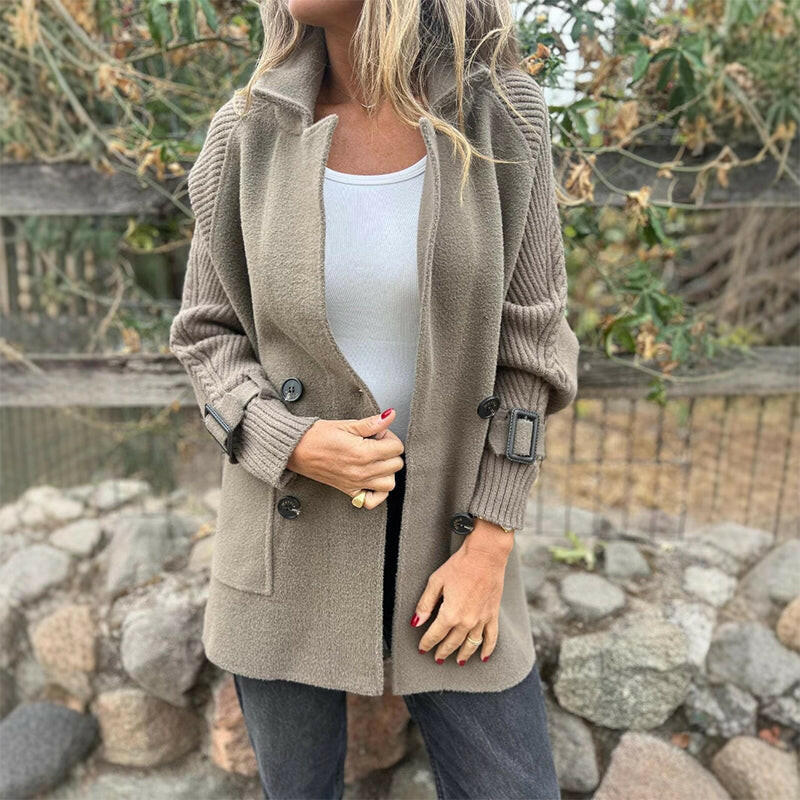 Mila - Mid-Length Double-Breasted Coat